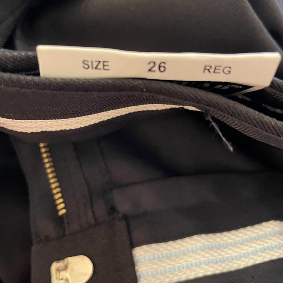 Tact Squad Polyester 4-Pocket Uniform/ dress pants- Black Women size 26 - Picture 6 of 10